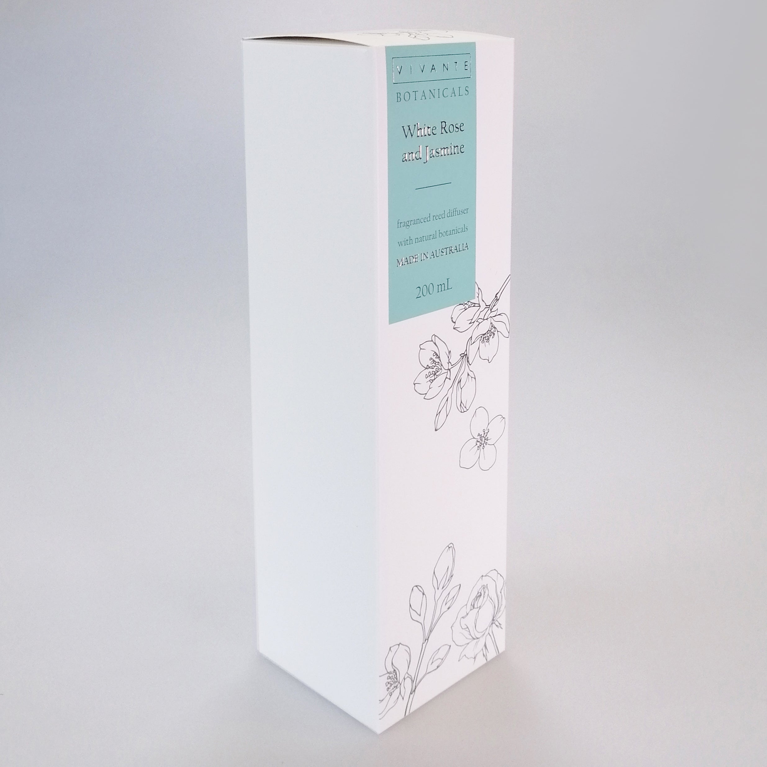 Vivante Botanicals - Diffuser - White Rose and Jasmine - 200ml