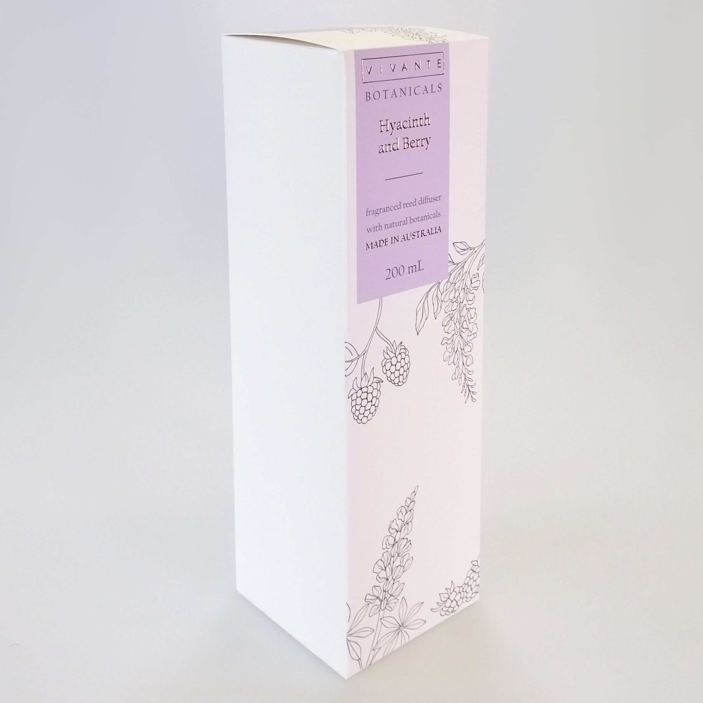 Vivante Botanicals - Diffuser - Hyacinth and Berry - 200ml