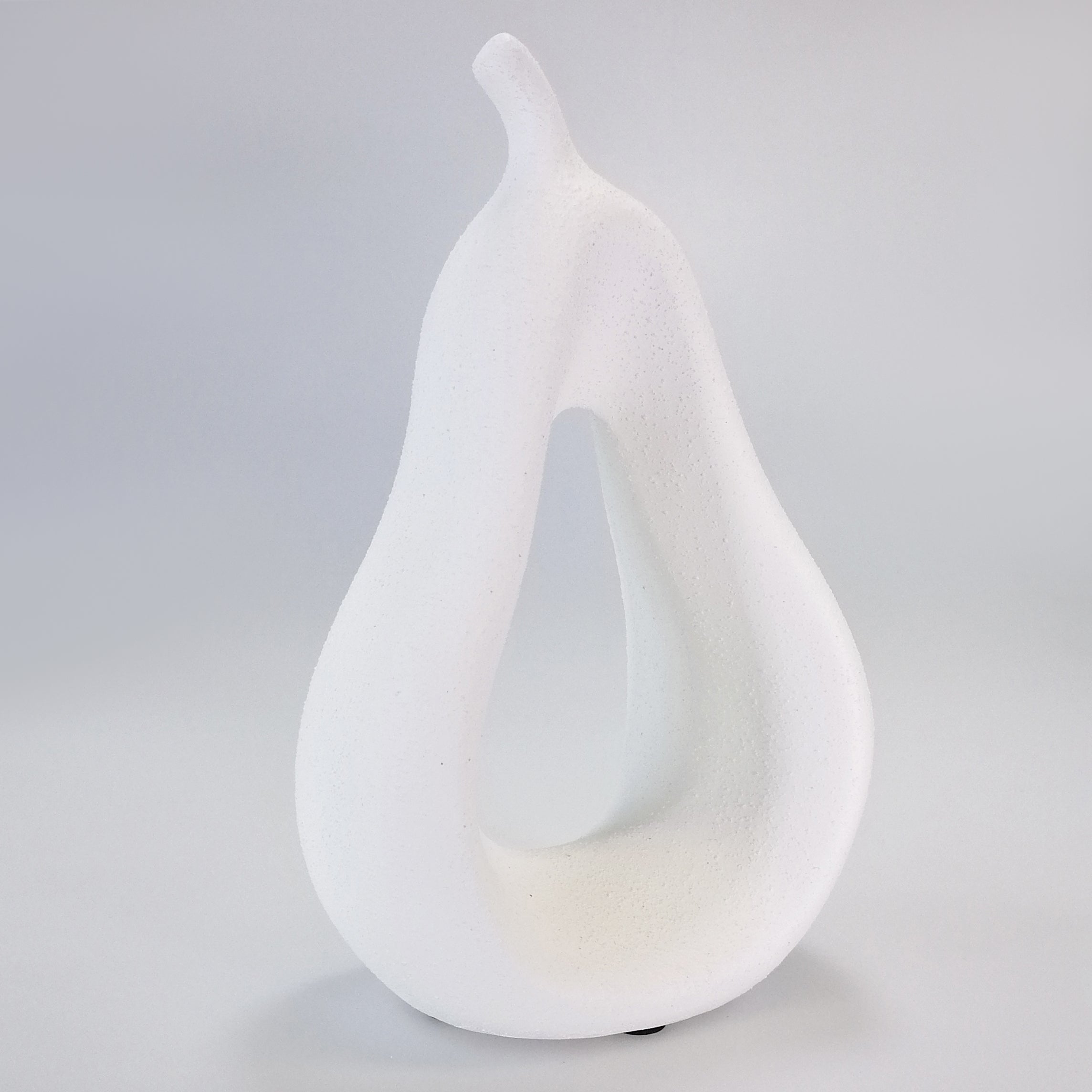 White Pear Sculpture