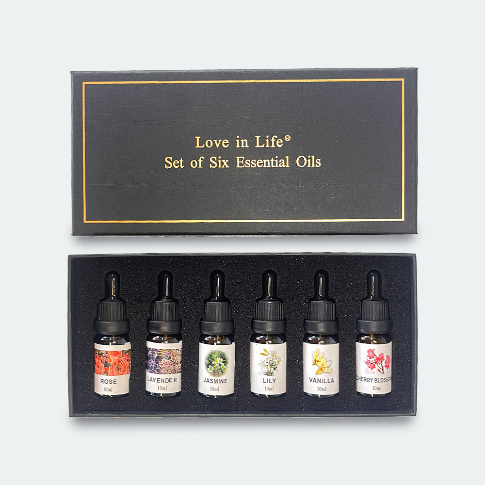 'Love In Life' Perfumed Oils - 6 Set