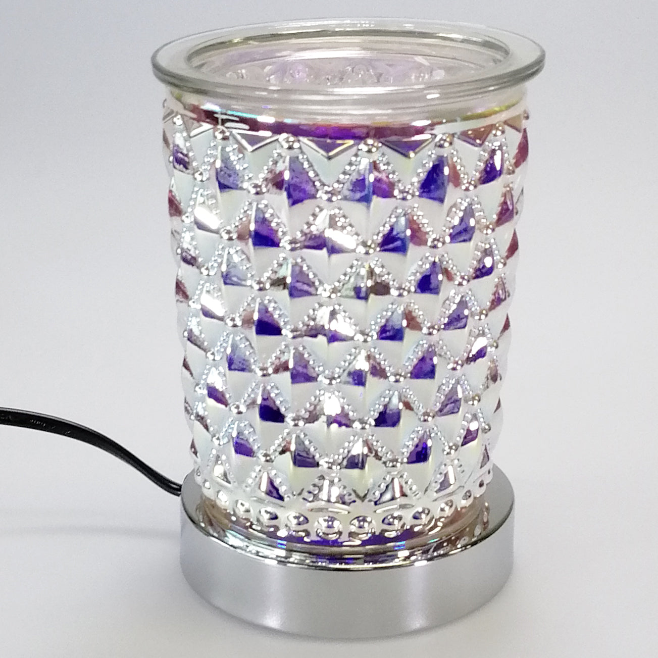 Scentchips Touch Lamp Warmer 'Diamond Crystal' Display