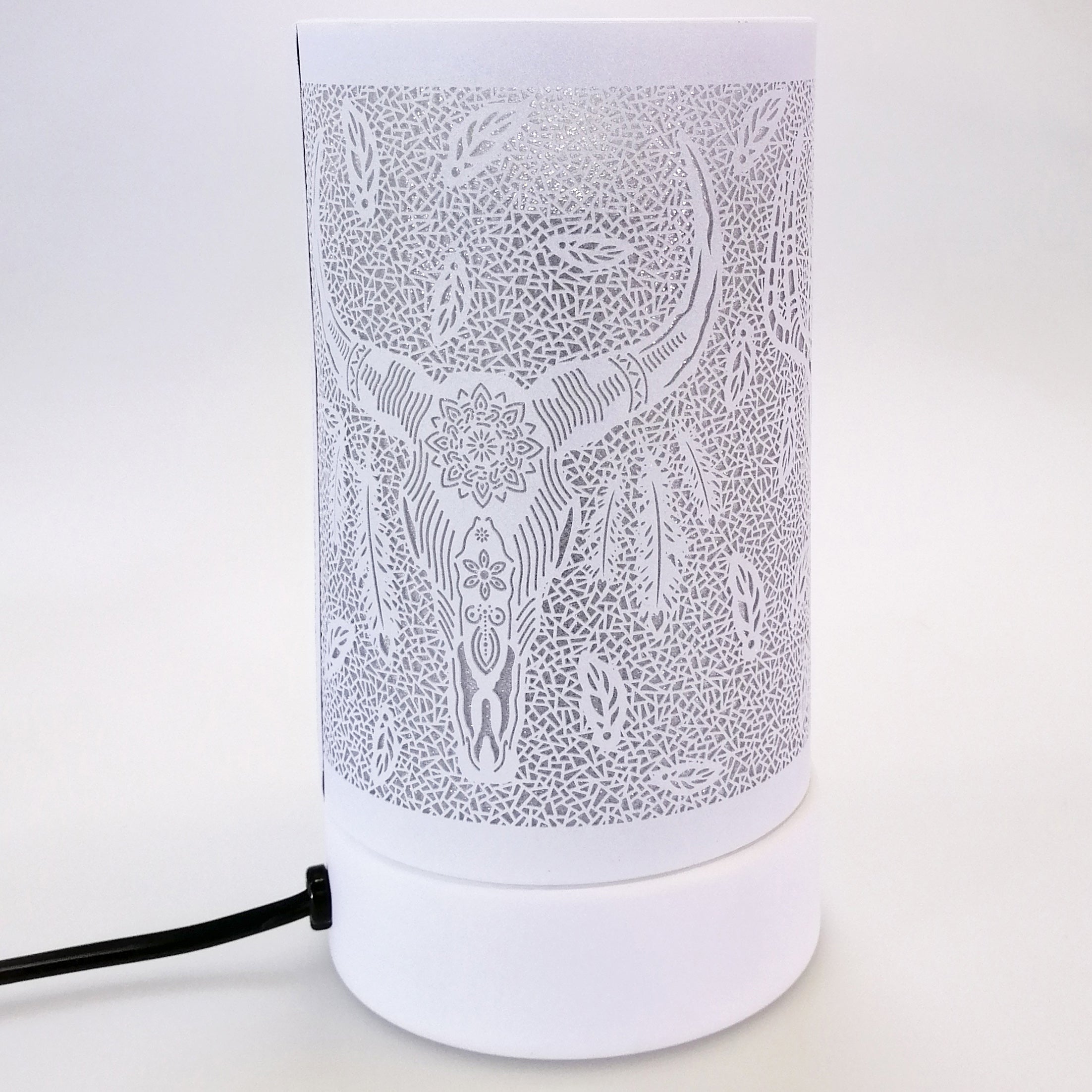 Scentchips Warmer LED 'White Cow Skulls' Colour Changing Display