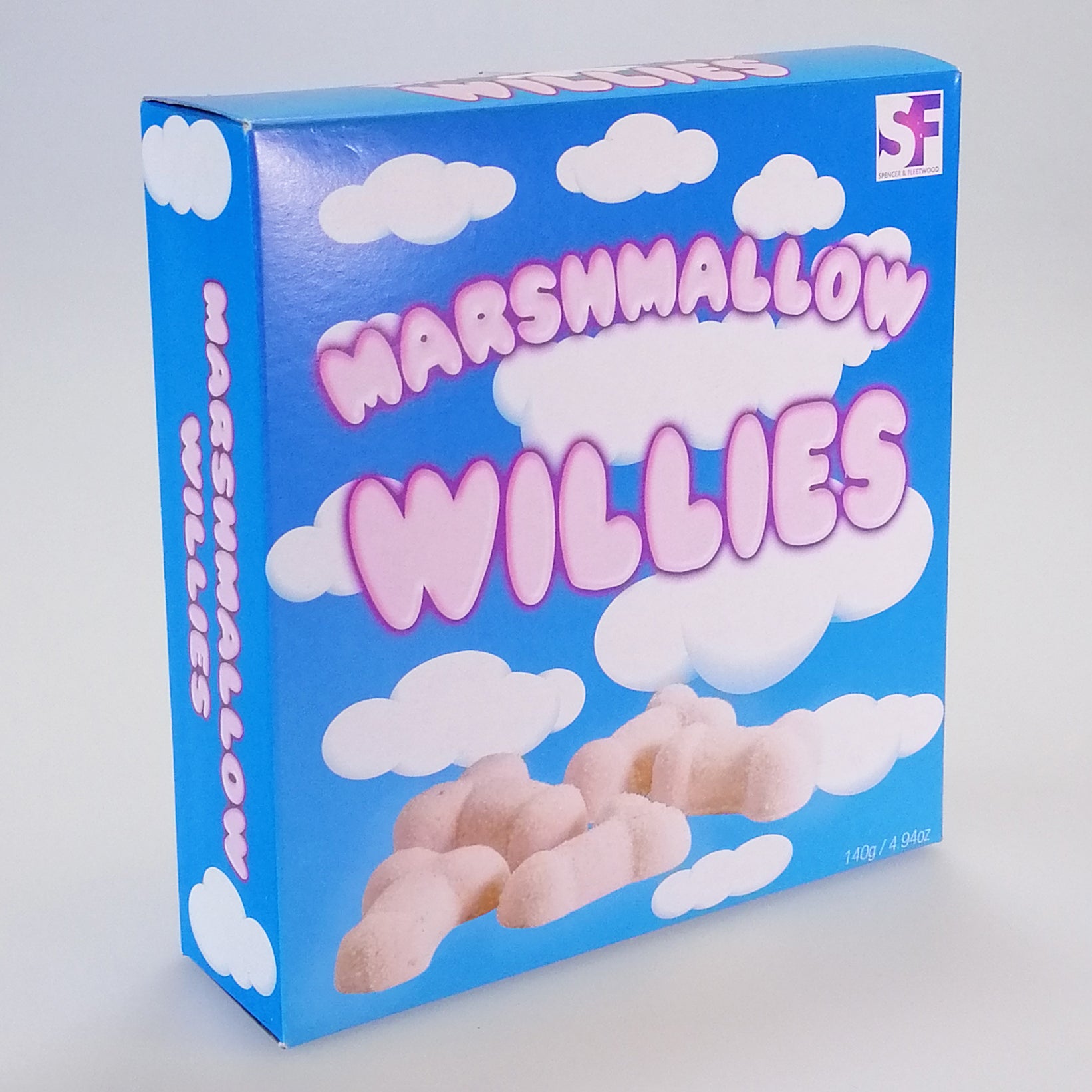 Boxed Marshmallow Willies - 140g