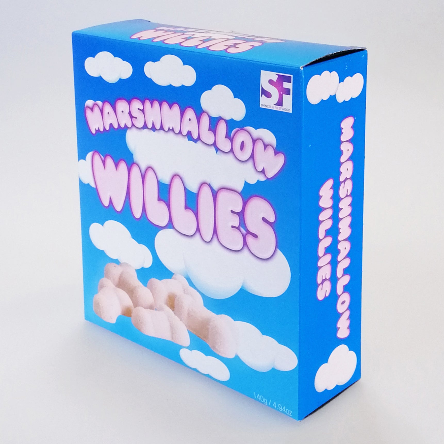 Boxed Marshmallow Willies - 140g