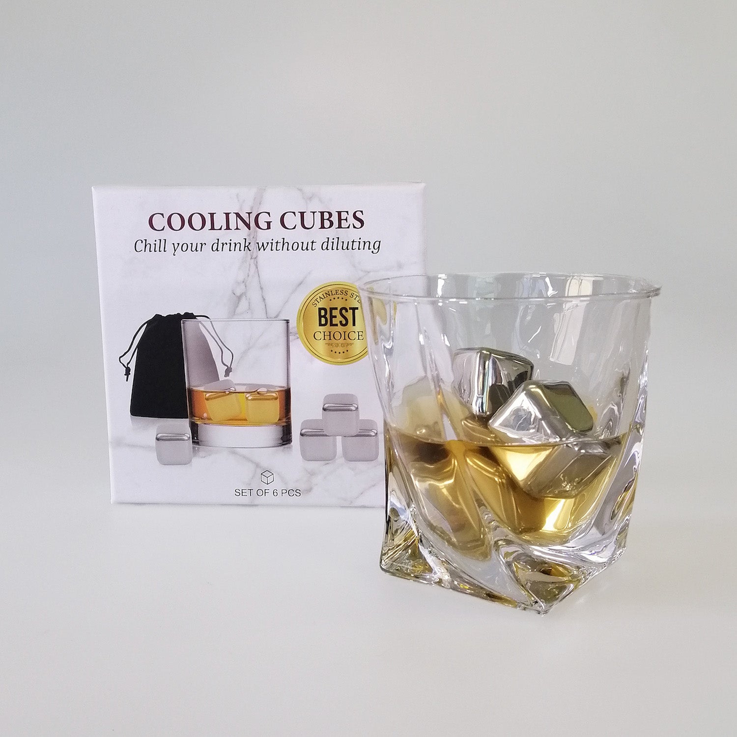 Stainless Steel Cooling Cubes