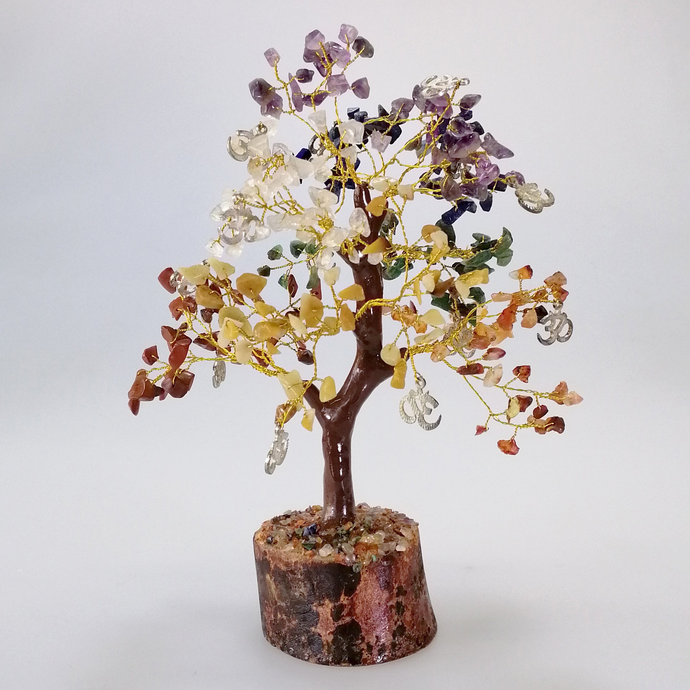 Seven Chakra Gemstone Tree - 24cm