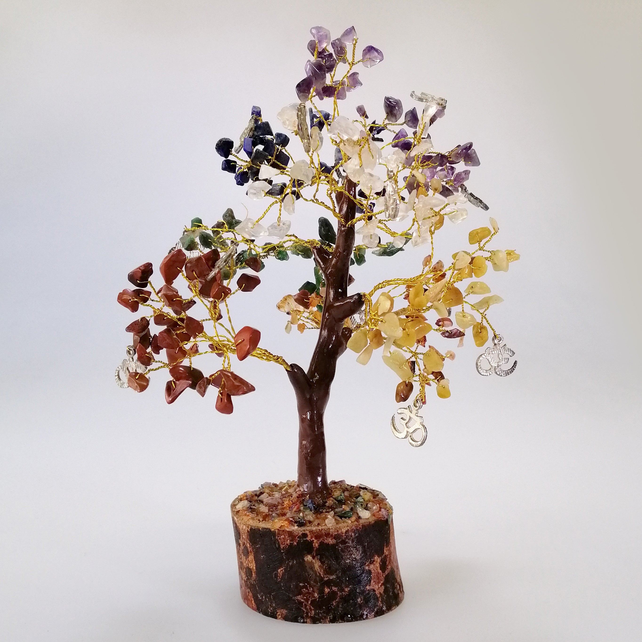 Seven Chakra Gemstone Tree - 24cm