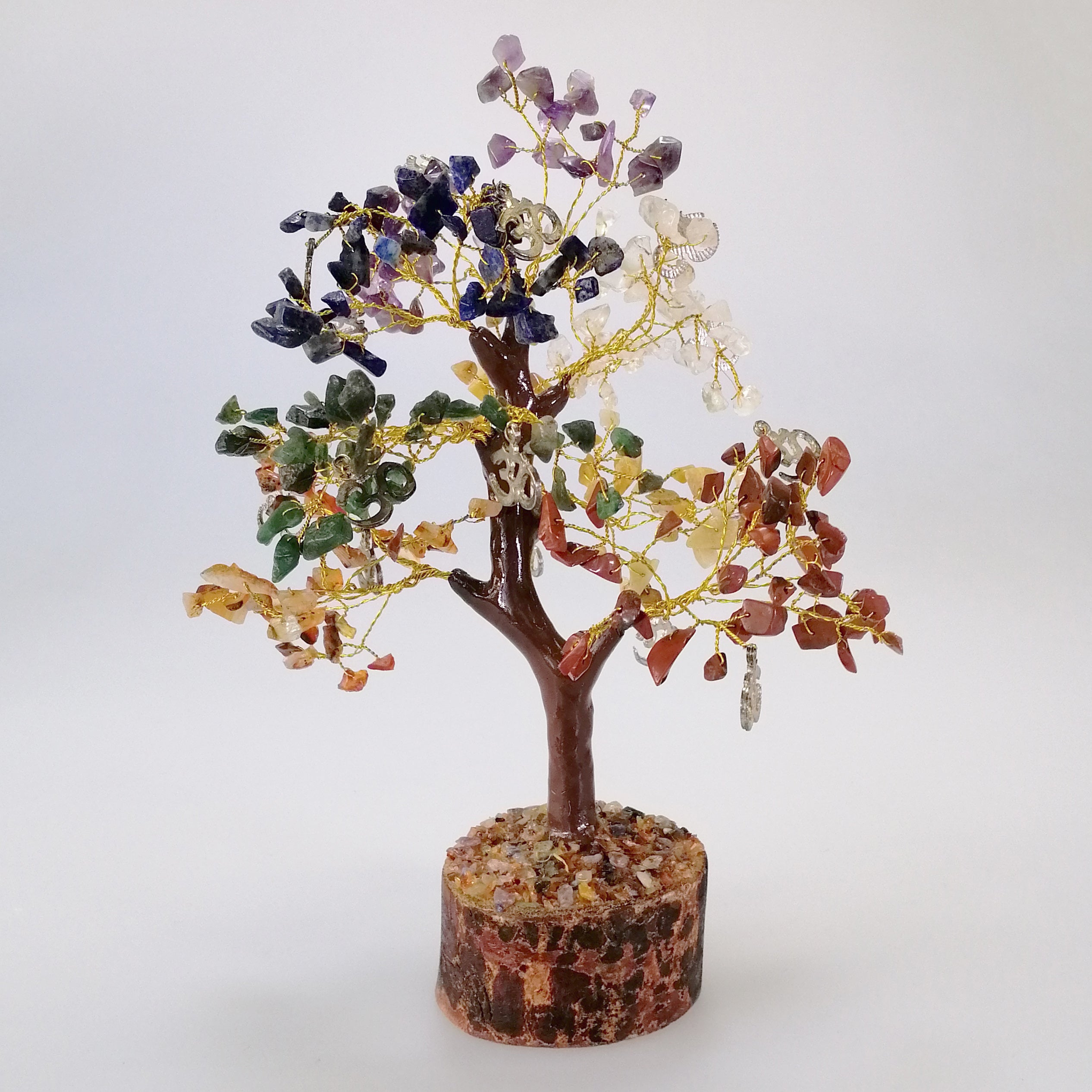 Seven Chakra Gemstone Tree - 24cm