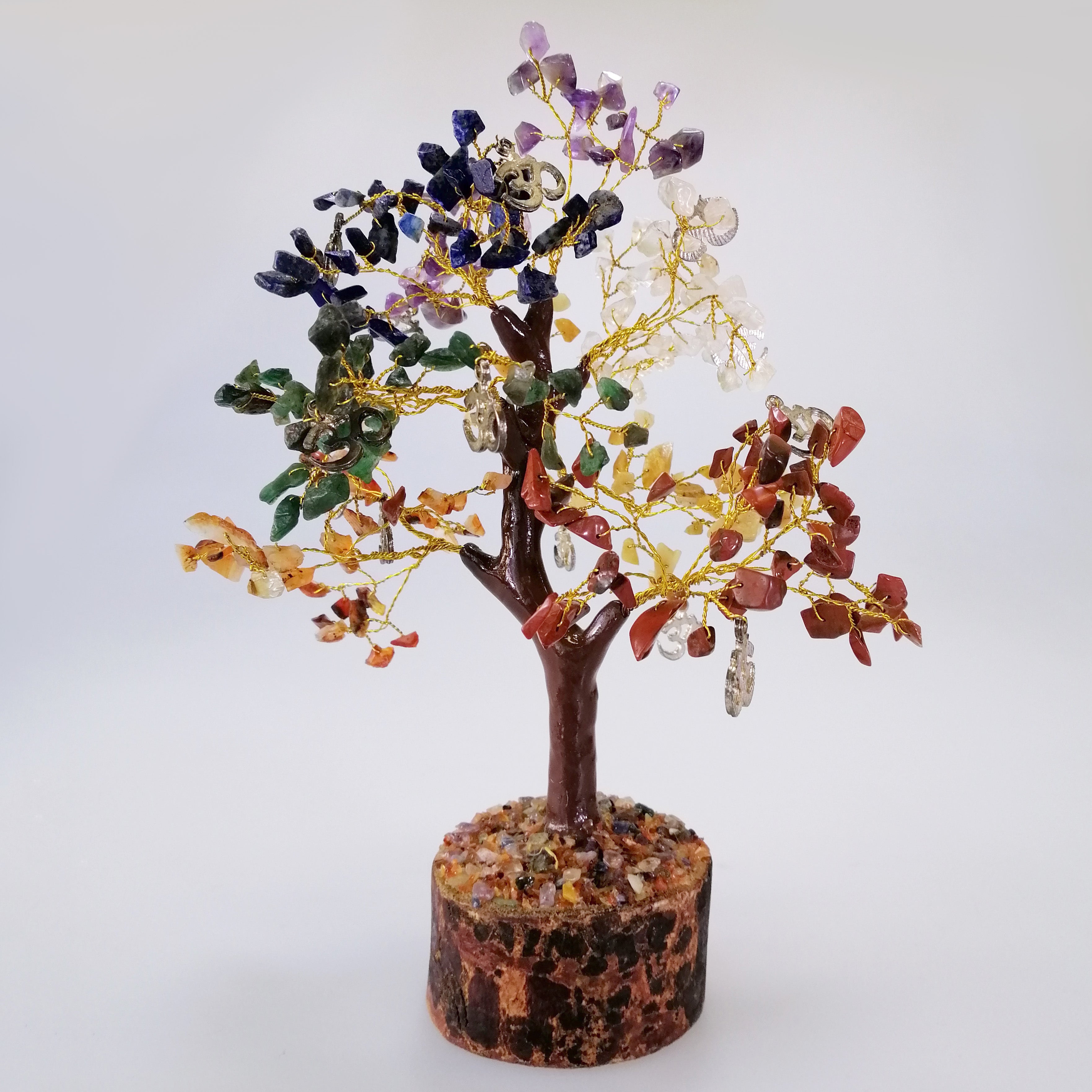 Seven Chakra Gemstone Tree - 24cm