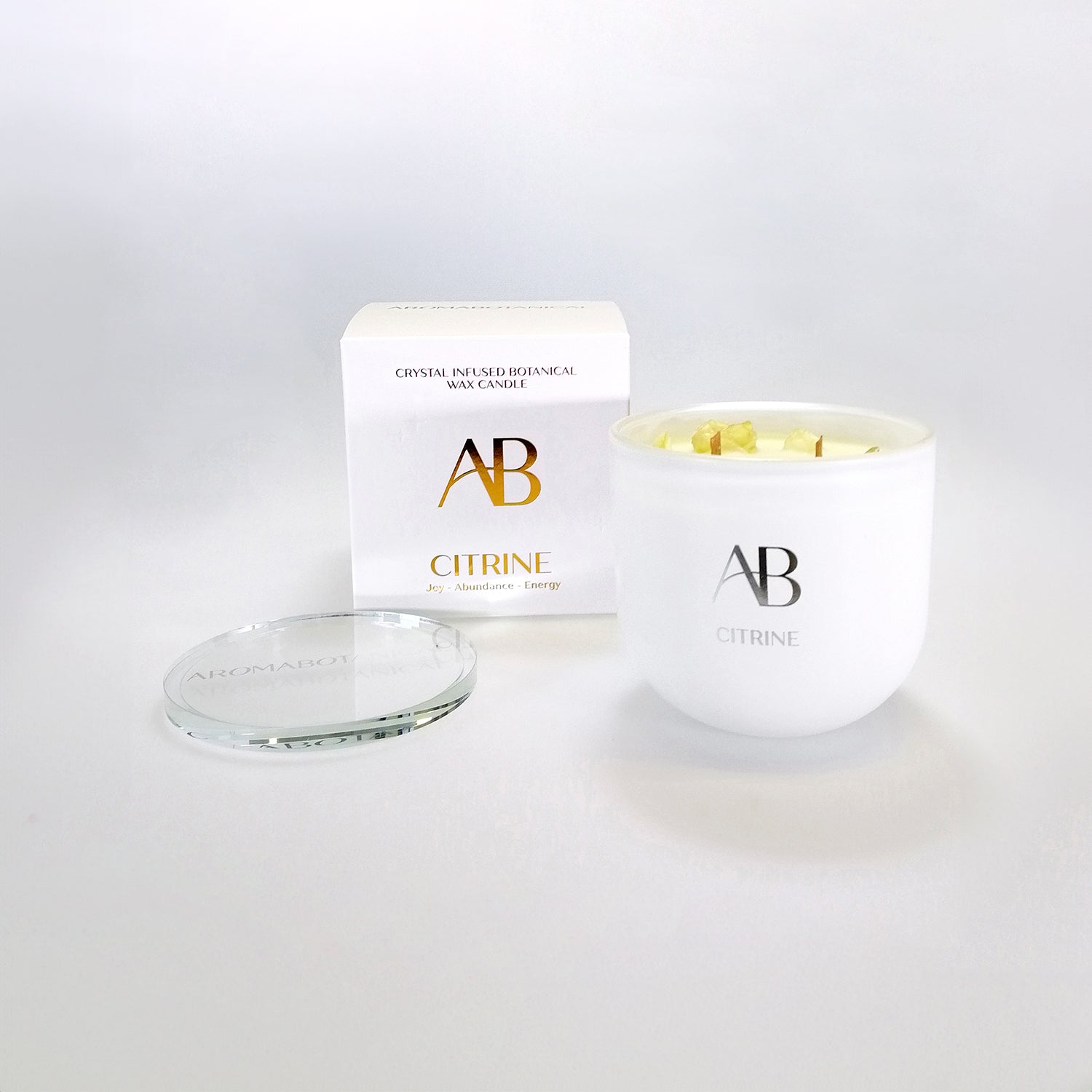 Home Fragrance Co. Crystal Candle - Citrine