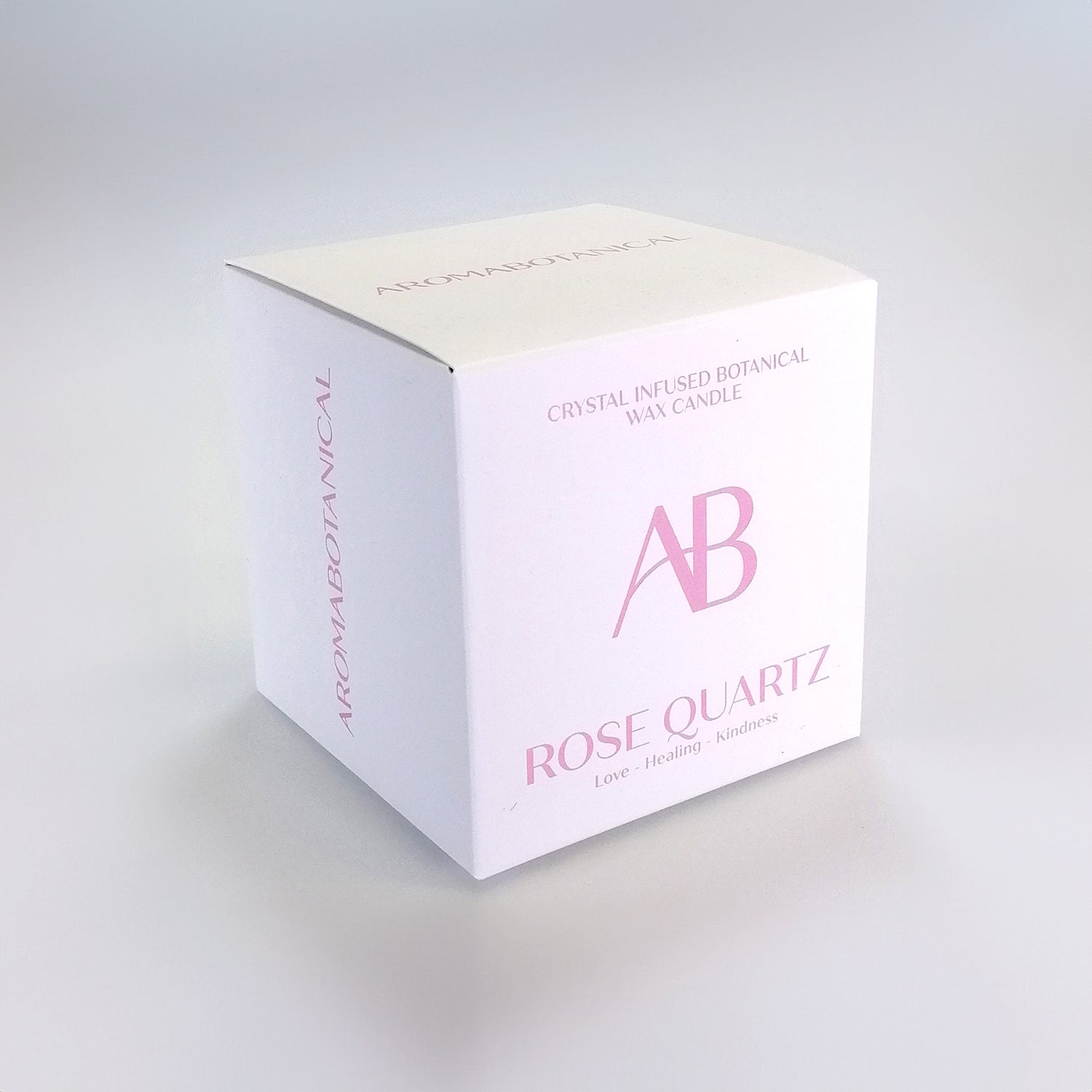 Home Fragrance Co. Crystal Candle - Rose Quartz