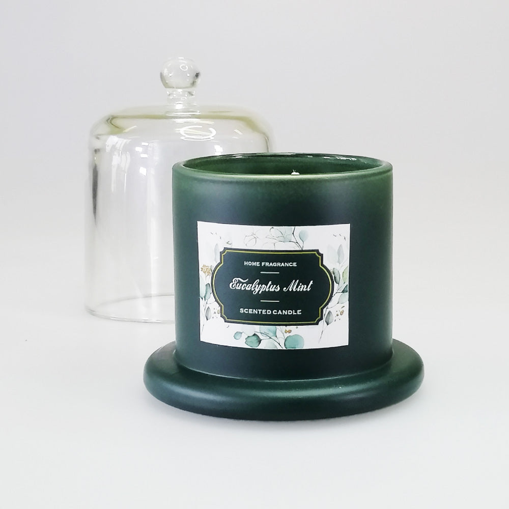Candle With Glass Lid 100g