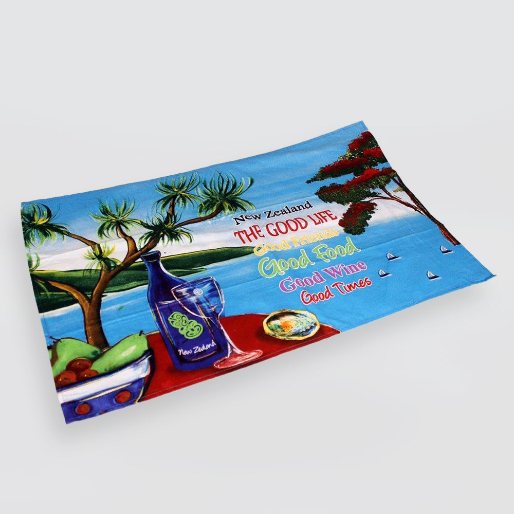 Tea Towel - 'The Good Life'