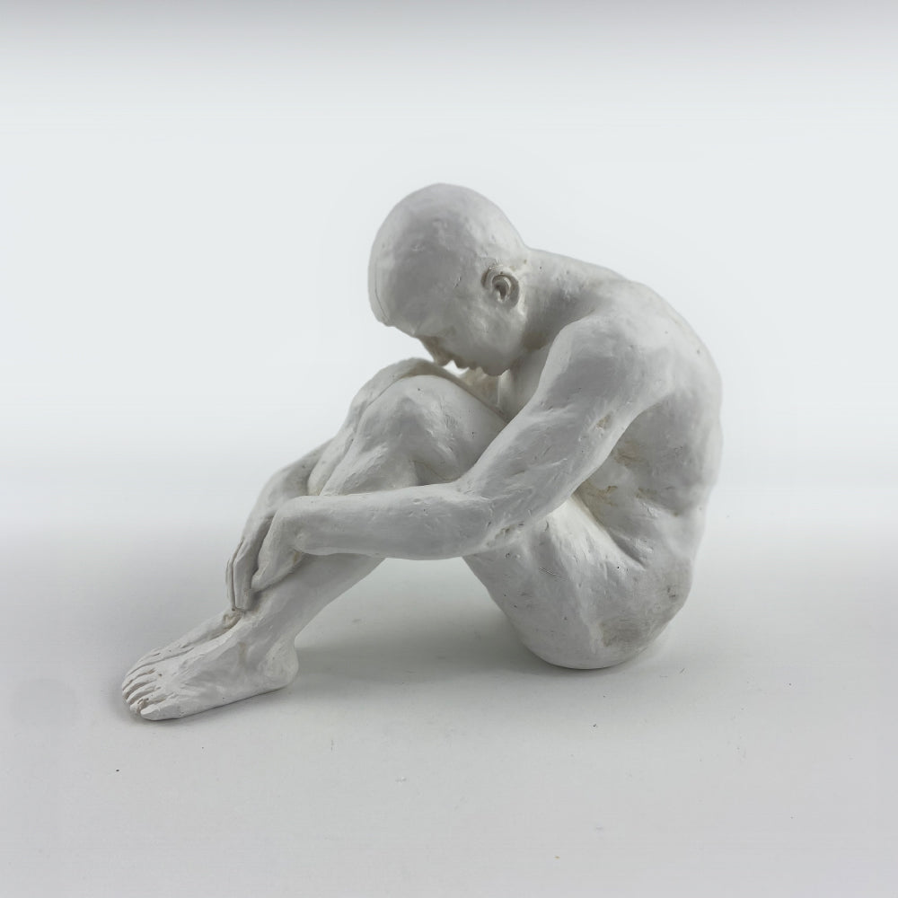 Male Sculpture - White