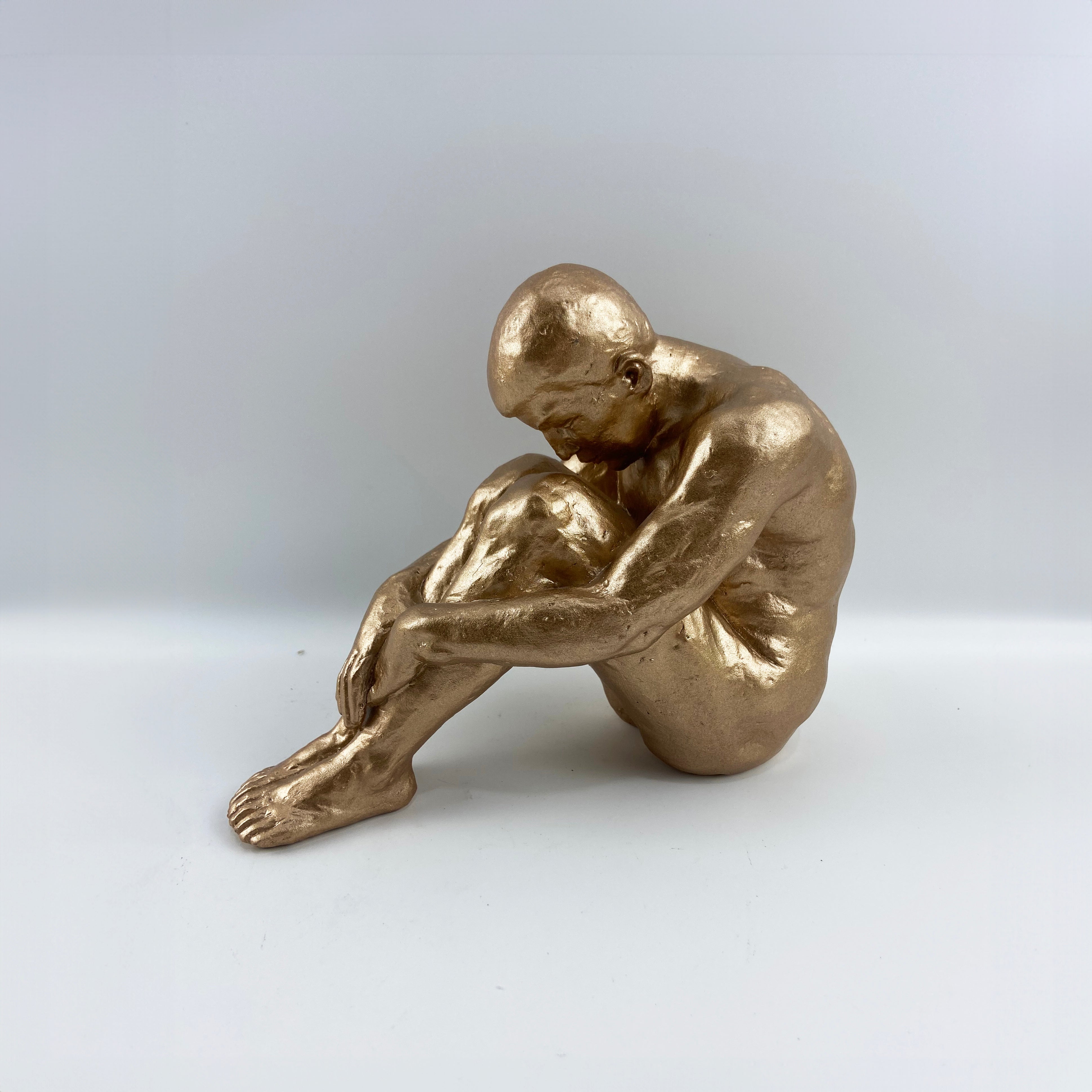 Male Sculpture - Gold