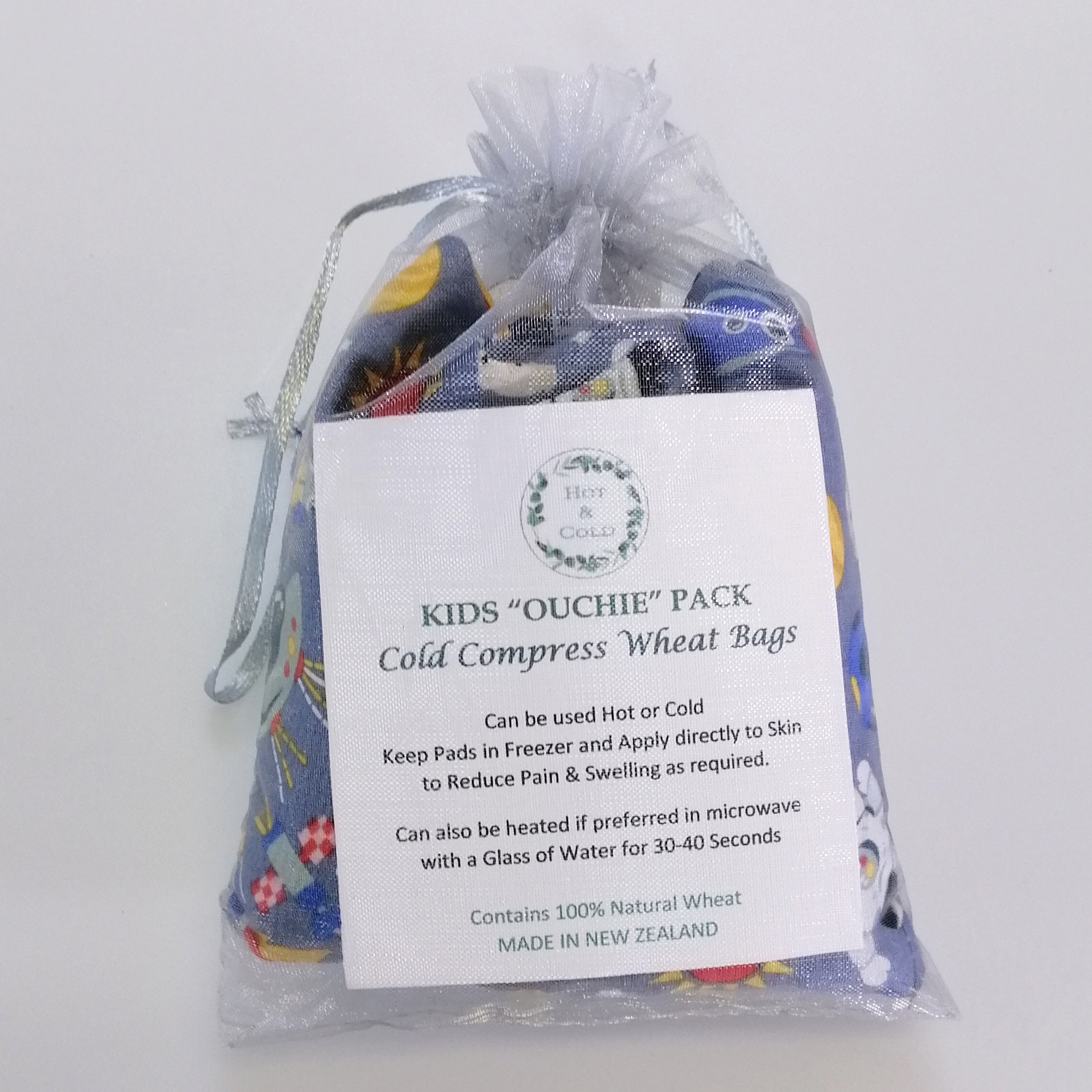 Kids 'Ouchie' Pack - Cold Compress Wheat Bag - Space