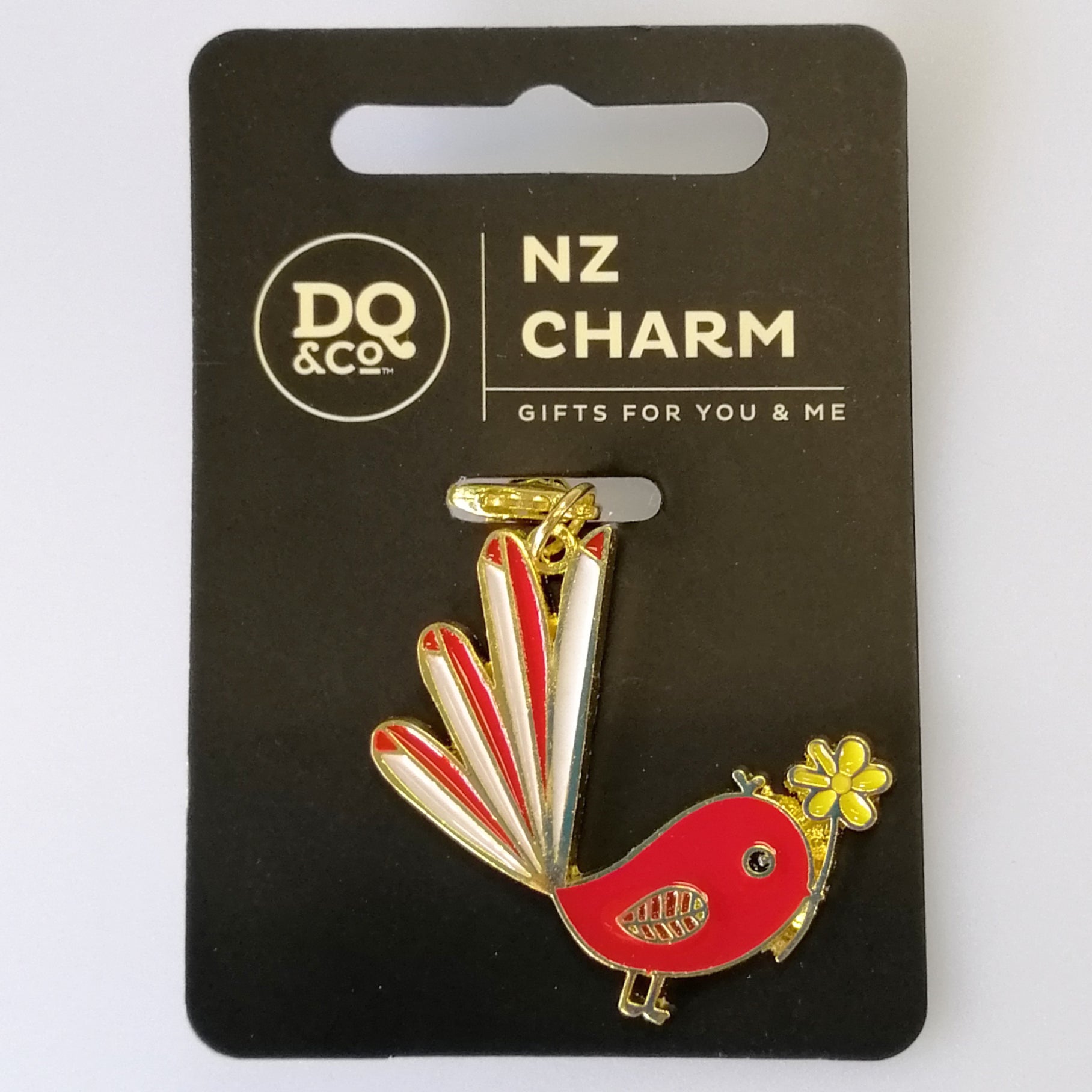 NZ Charm - Flower Fantail