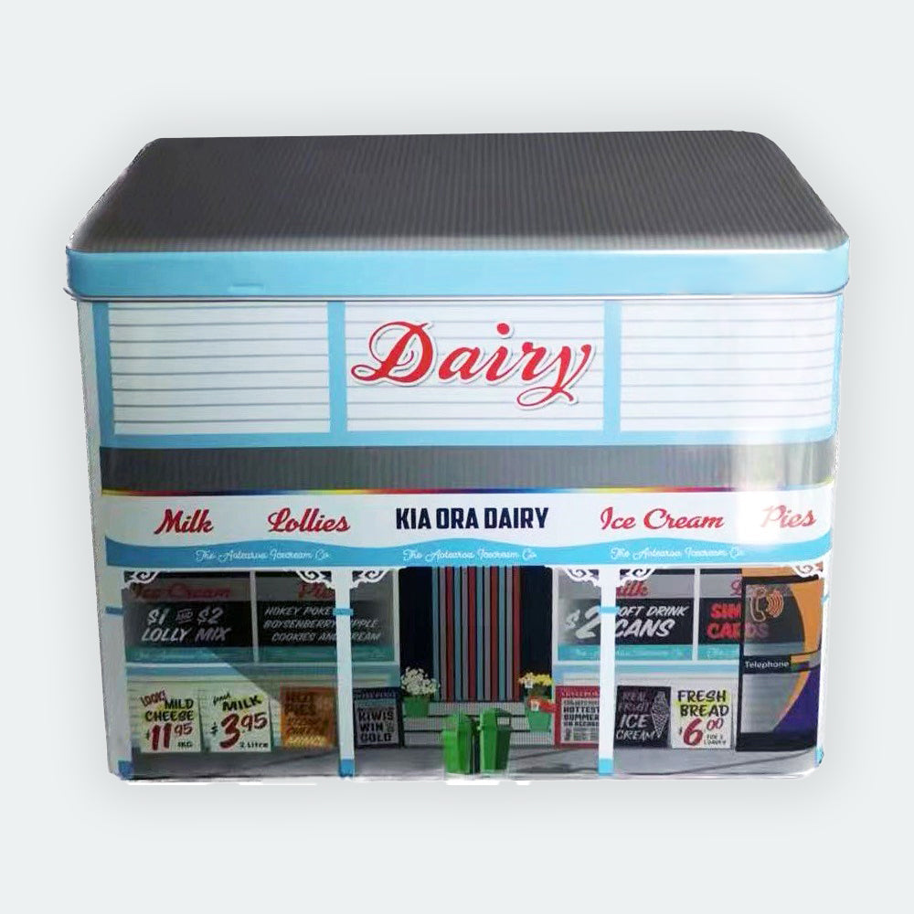 NZ Dairy Cookie Tin