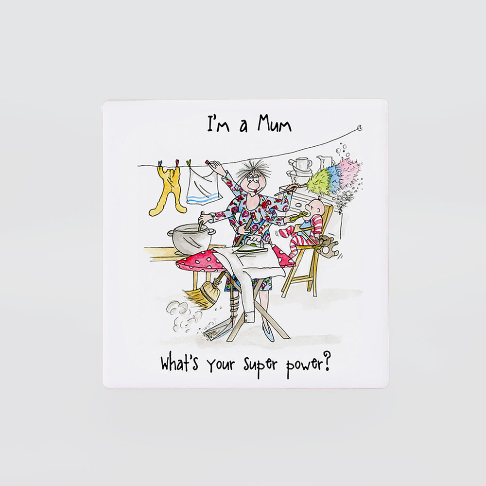 Super-Mum Coaster
