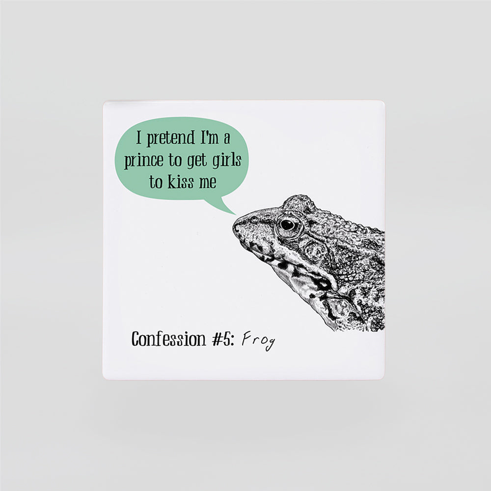 Frog Confessions - Coaster