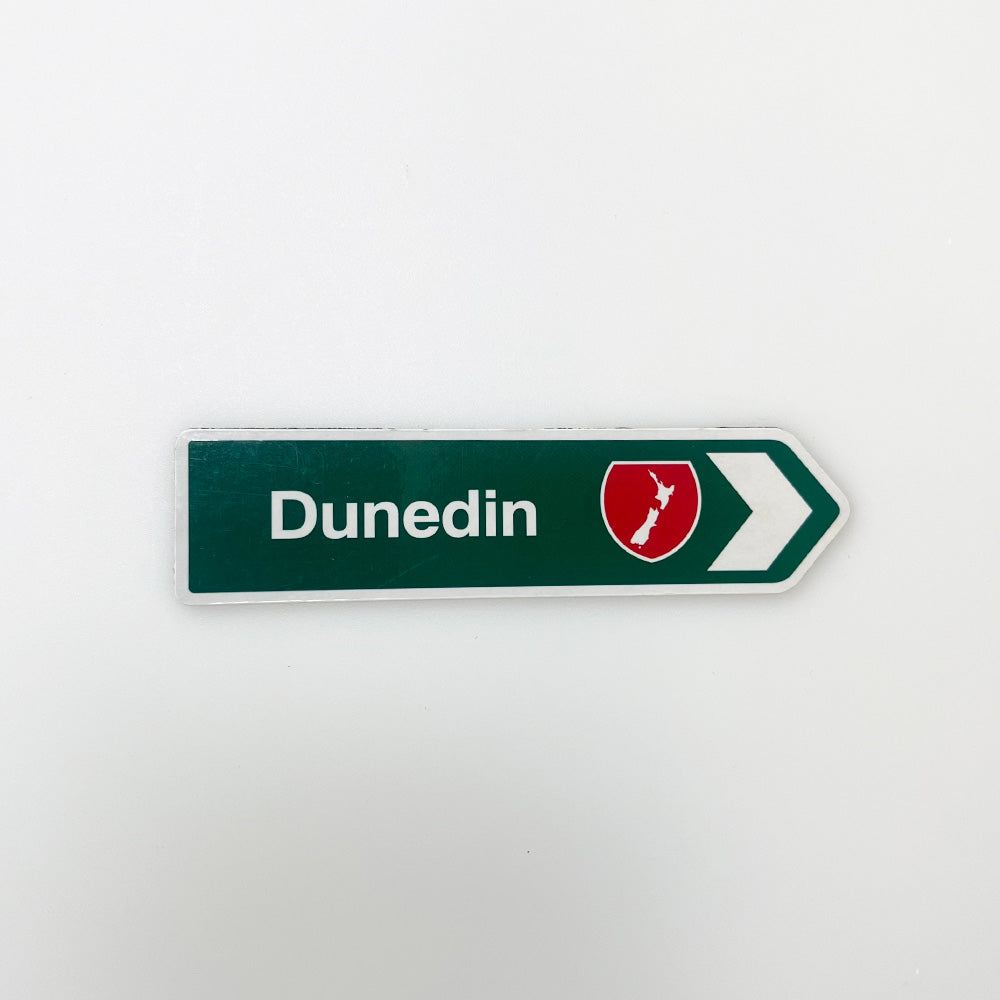 'Dunedin' Road Map Sign Magnet