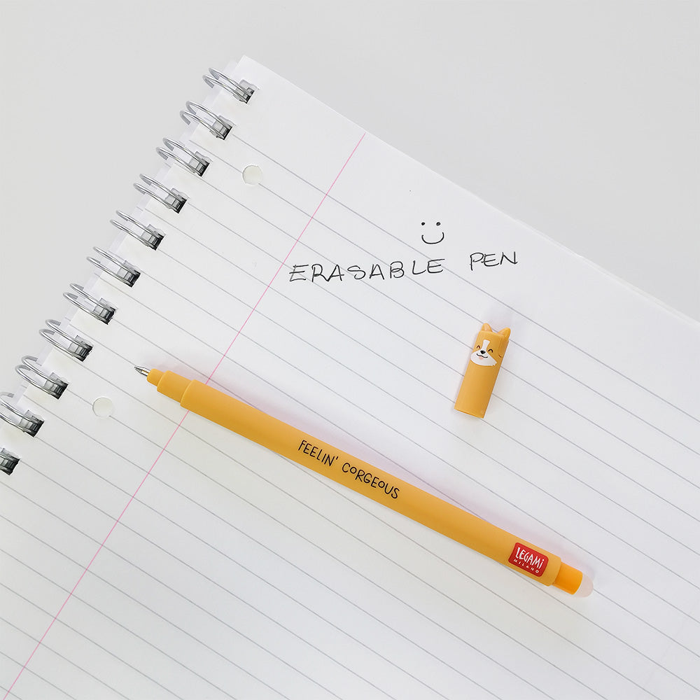 Erasable Pen - Corgi
