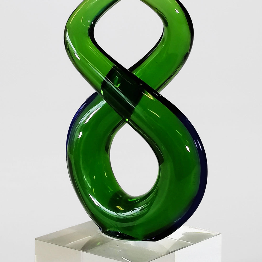 Koru Three Twist - Green - 15.5cm