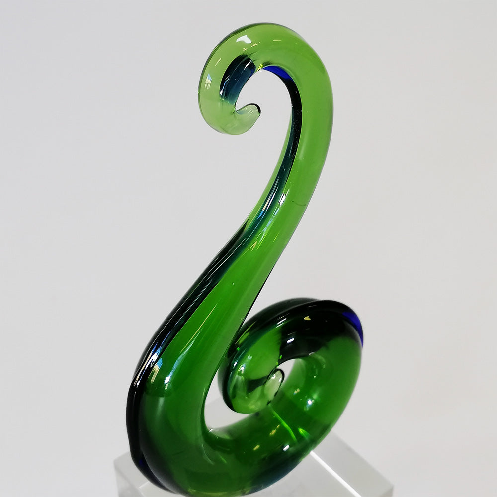 Koru With 2 Frond Twists - 15.5cm