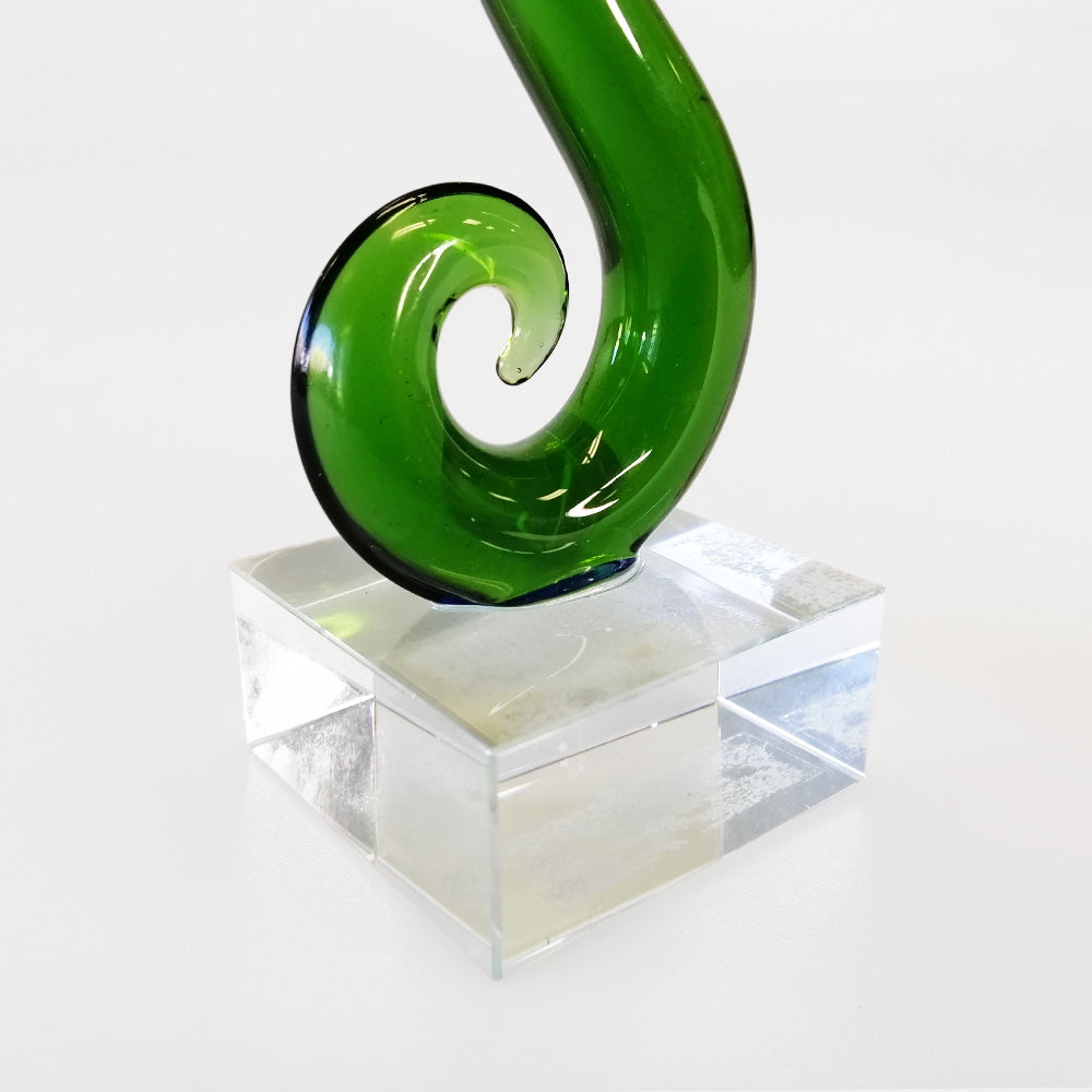 Koru 2 Frond - Green - 11cm