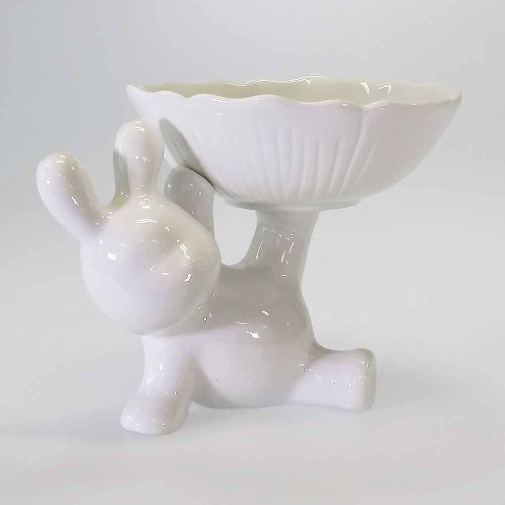 Bowl On Rabbit Legs - Decor