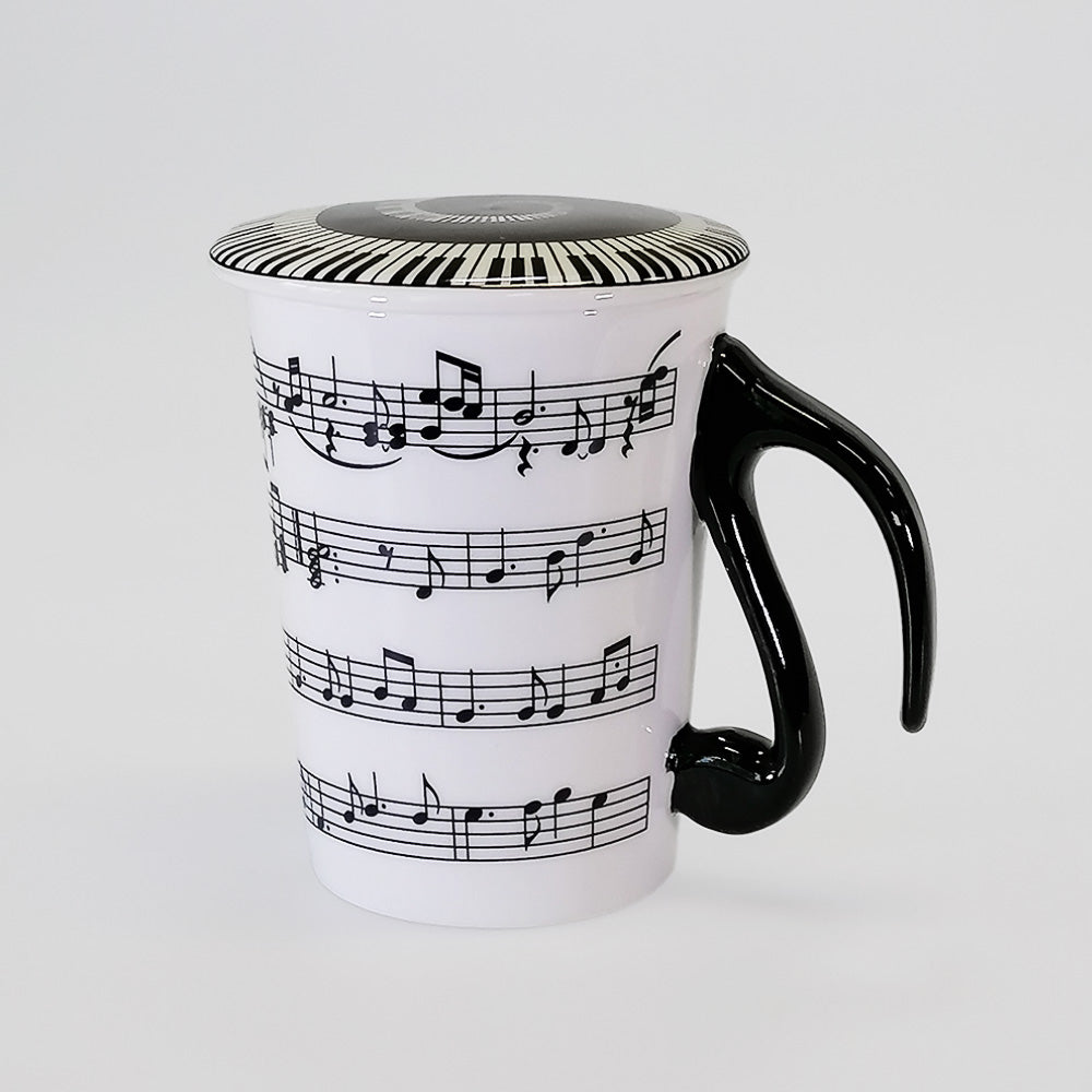 Music Mug With Lid - 300ml