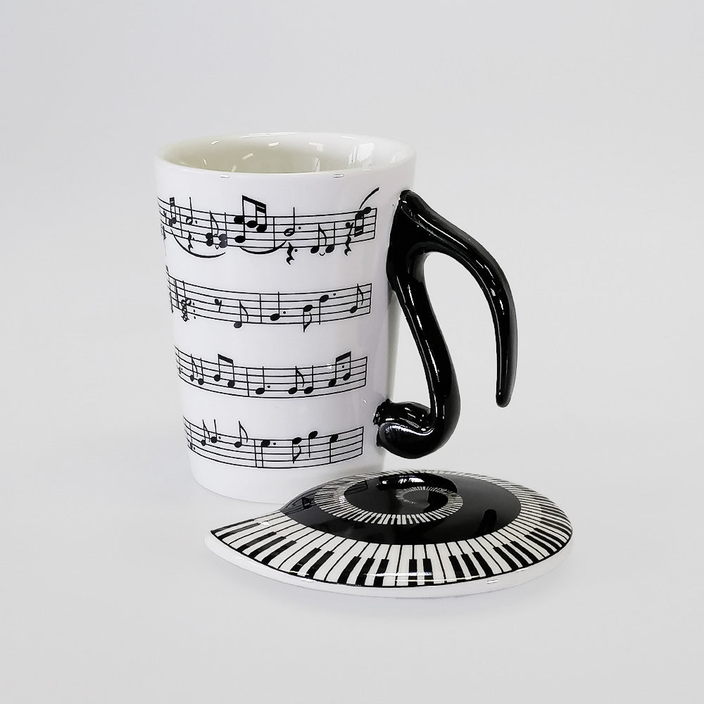 Music Mug With Lid - 300ml