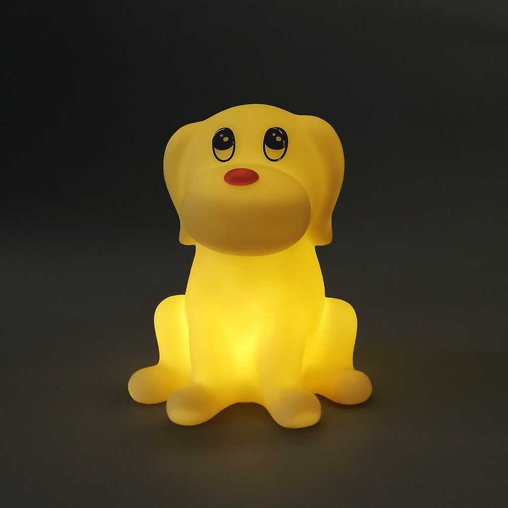 Light Up Figurine - Yellow Dog