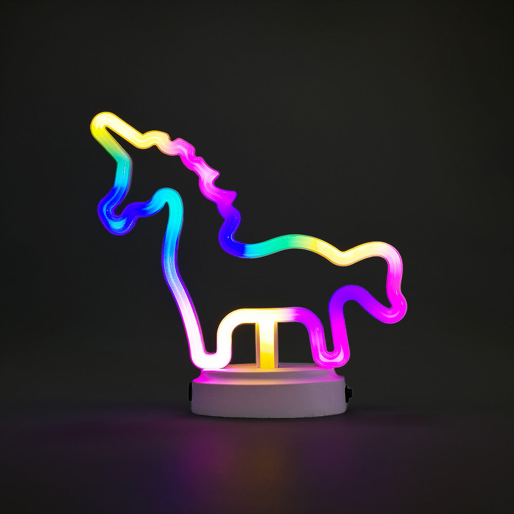 Neon Light-Up Unicorn