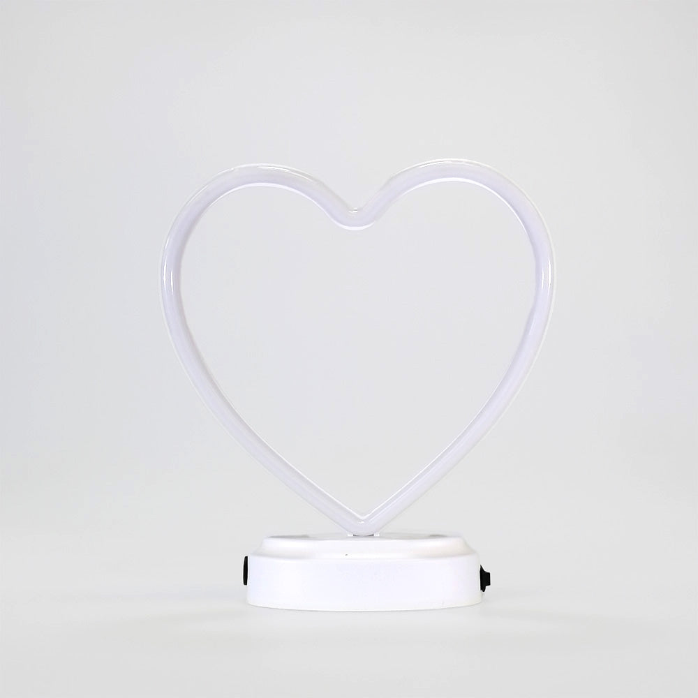 Neon Light-Up Heart