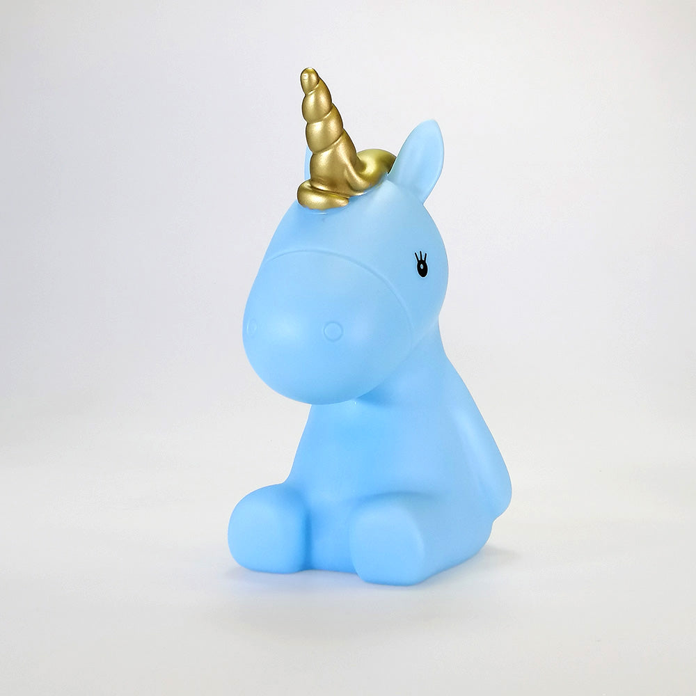 Light Up Figurine - Blue Unicorn