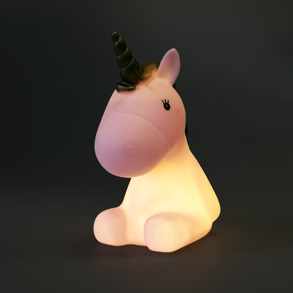 Light Up Figurine - Pink Unicorn