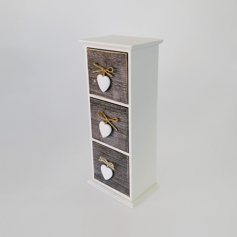 Tall Cabinet With Heart Handles