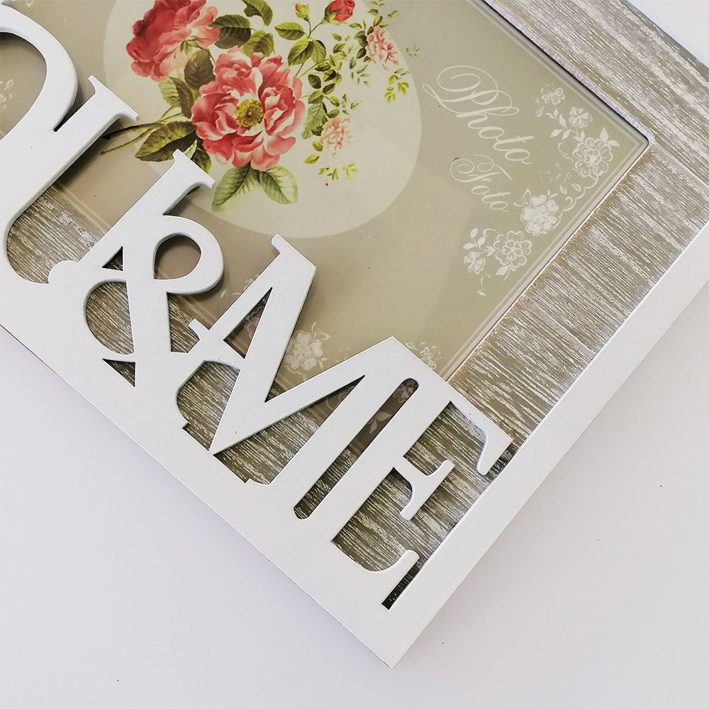 'You & Me' Landscape Picture Frame - 19cm x 24cm