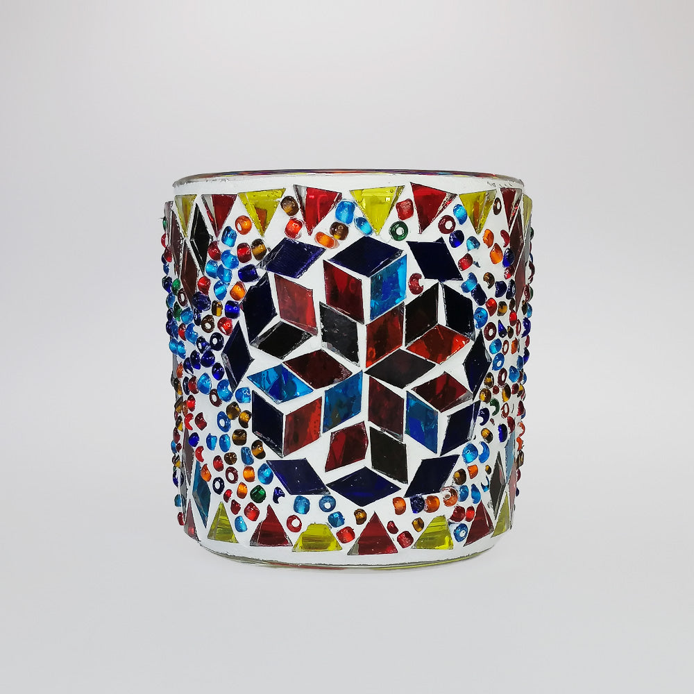 Mosaic Cup - Multi Snowflake