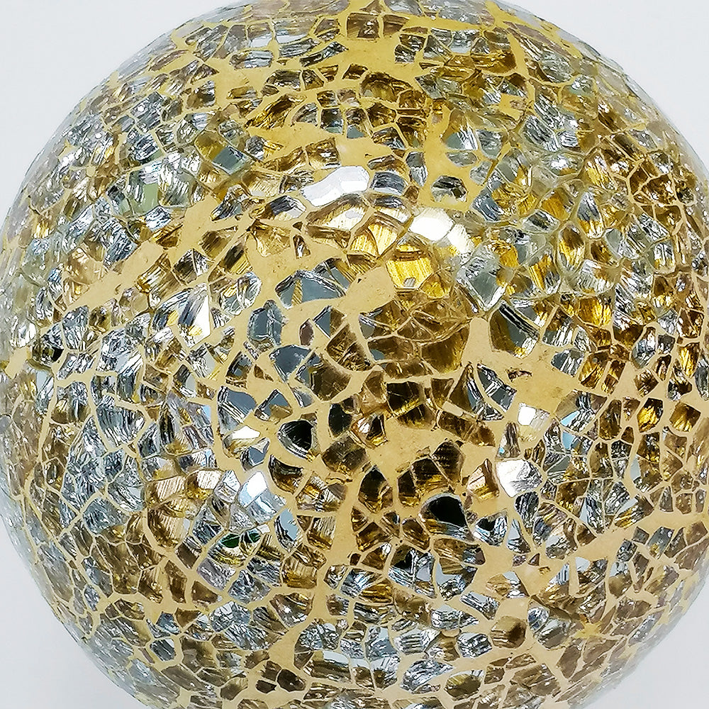 Mosaic Ball - Gold 10.6cm