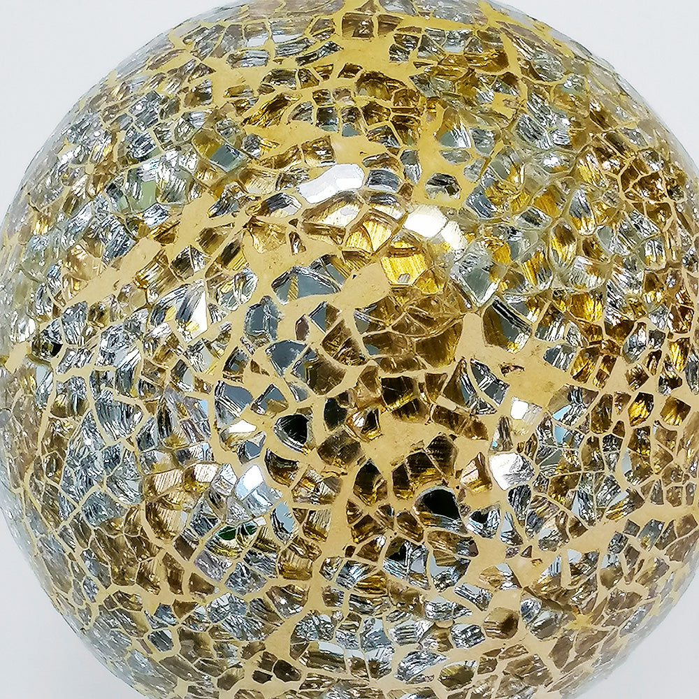 Mosaic Ball - Gold 10.6cm