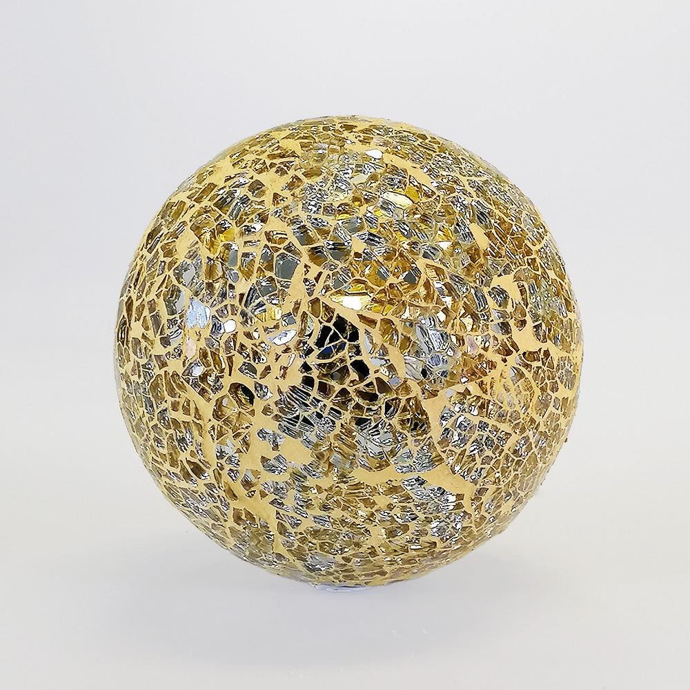 Mosaic Ball - Gold 10.6cm