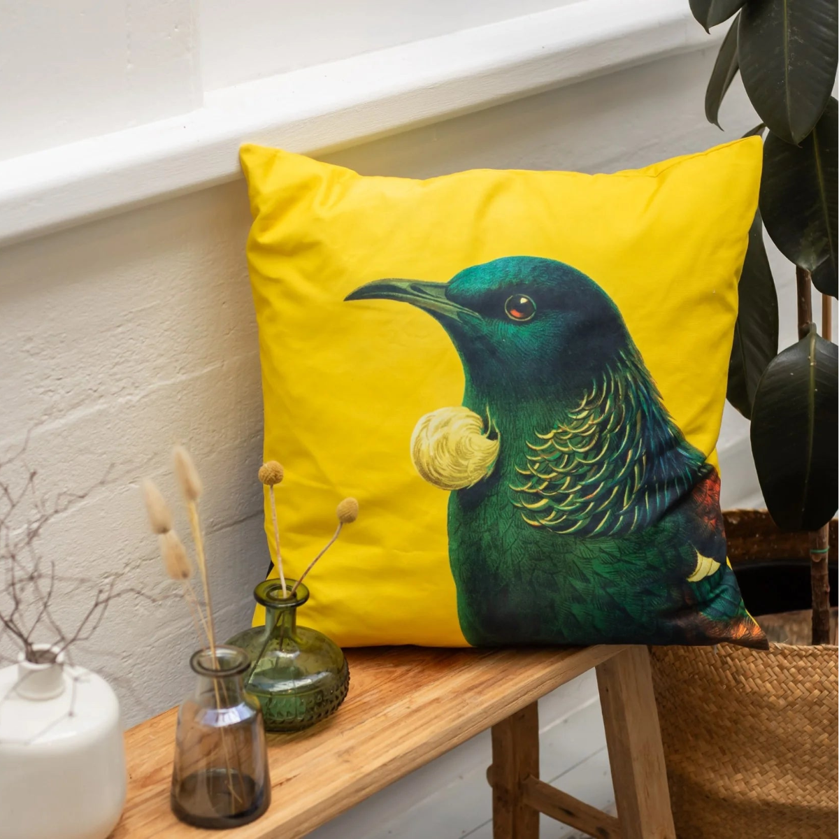 Bright Tui Cushion Cover