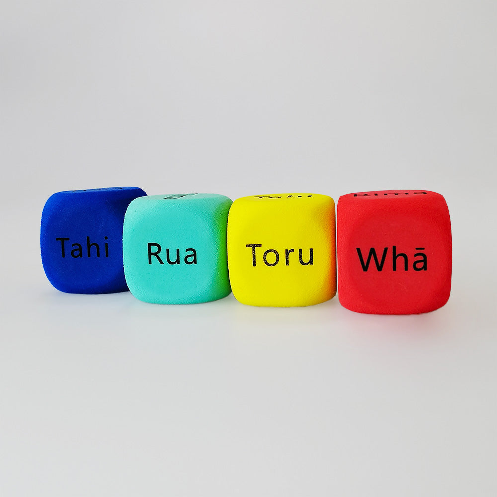 Te Reo Maori Foam Dice - Large