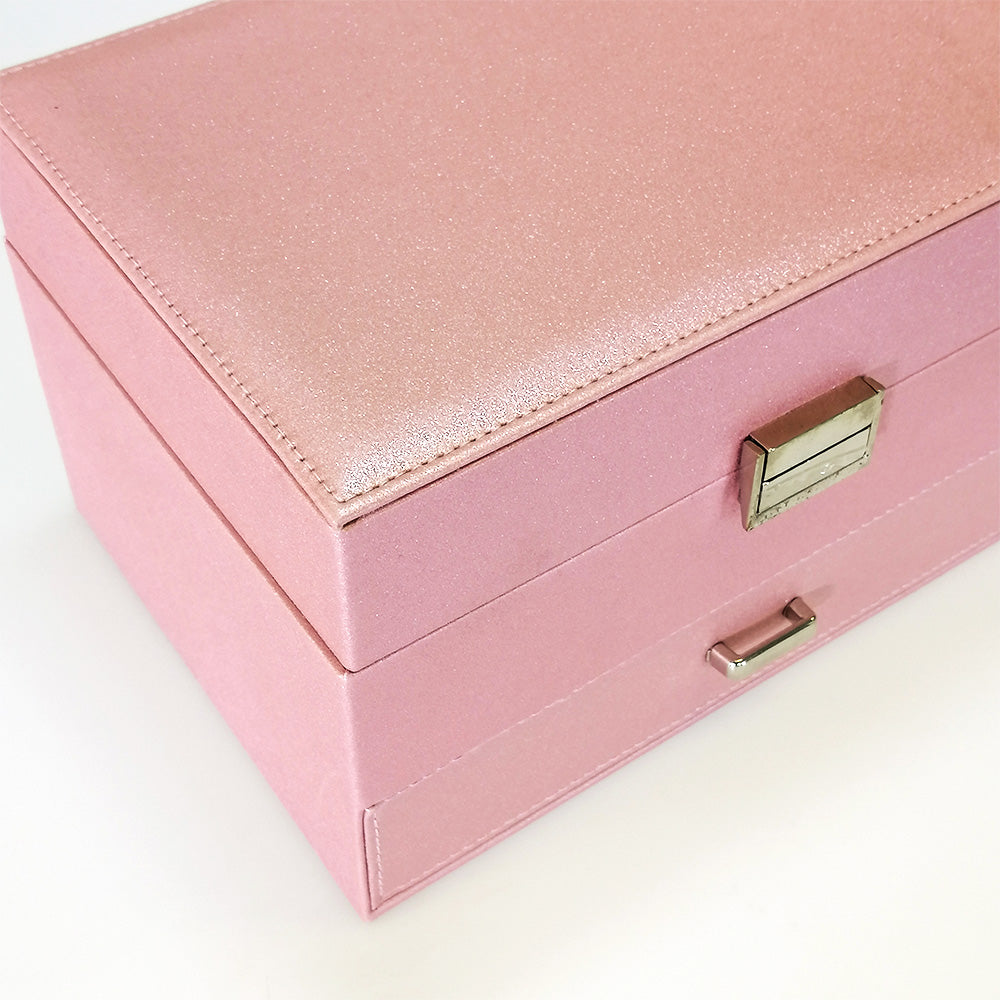 Multi-Level Jewellery Box - Pink