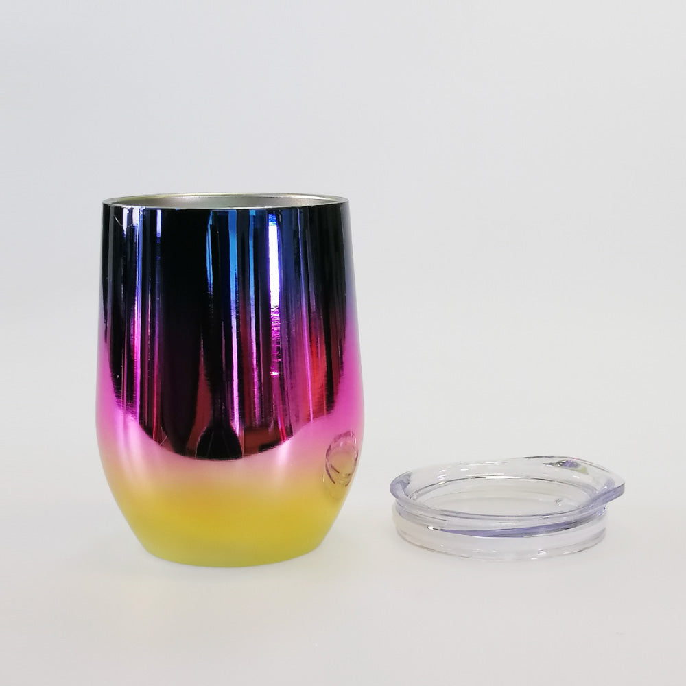 Iridized Travel Cup - Blue, Pink & Yellow