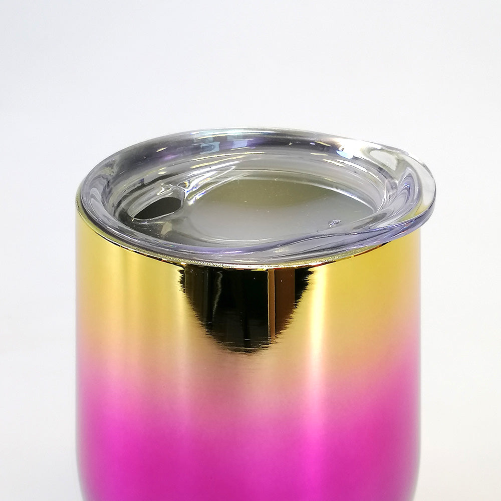 Iridized Travel Cup - Yellow & Pink