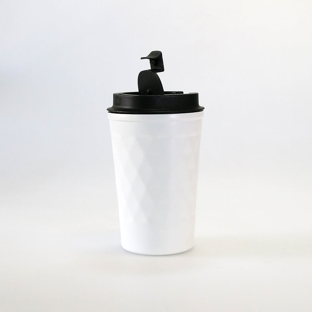 Travel Coffee Mug - White