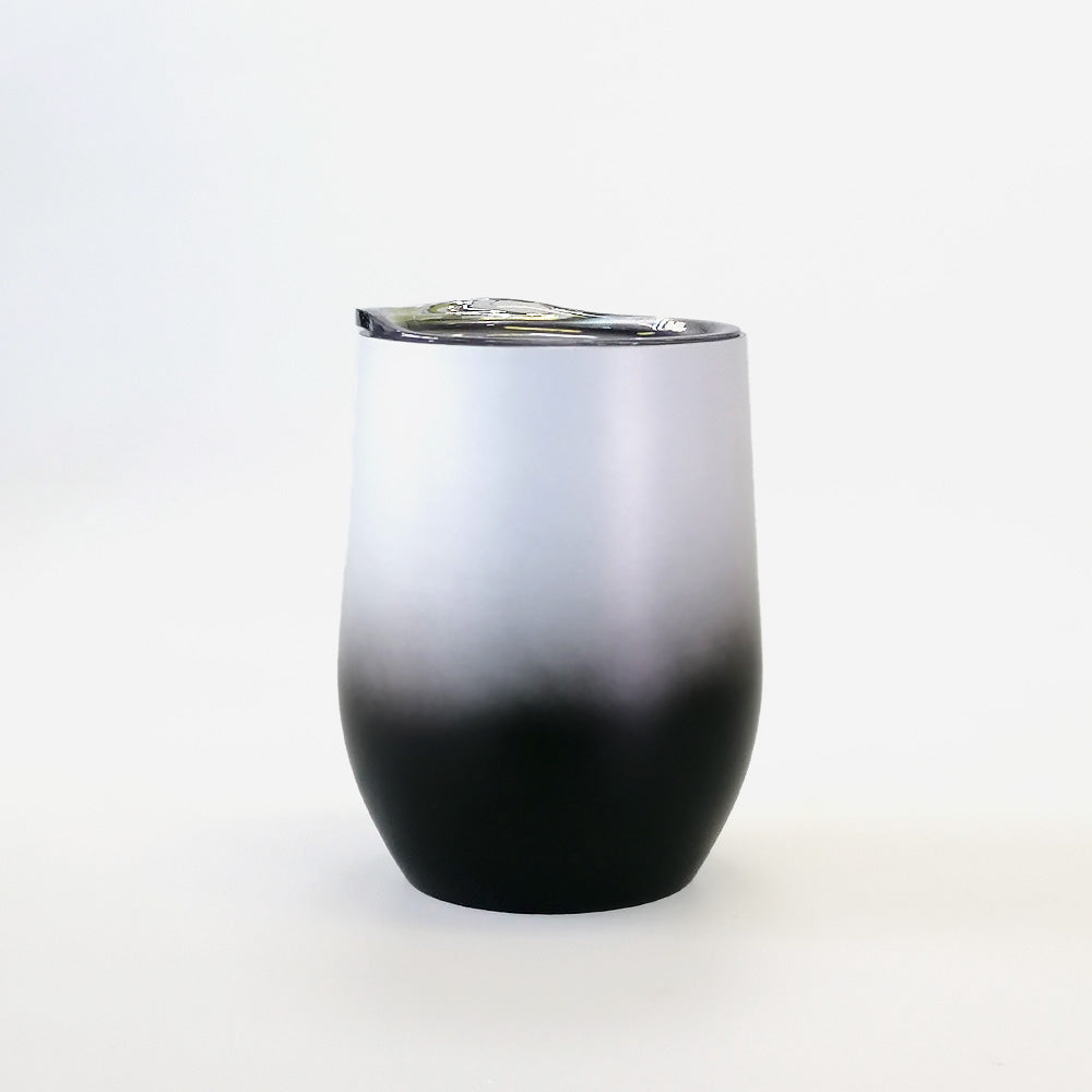 Travel Cup - White & Black